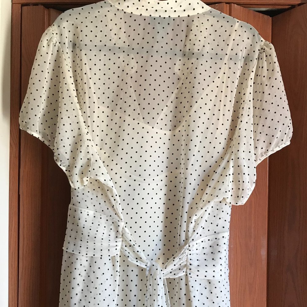 Lane Bryant Sheer Blouse with Under Shell - Picture 3 of 9